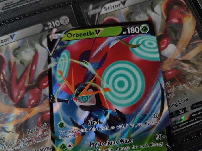 Orbeetle V ! Promo ! Sword and Shield Era ! 2020 ! Pokemon Card !