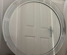 Decorative round mirror 50cm