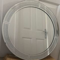 Decorative round mirror 50cm