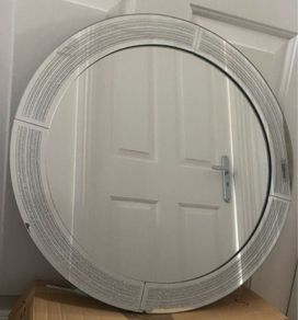 Decorative round mirror 50cm