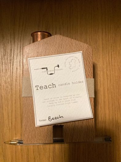 NEW Sam agus Nessa Teach Candle Holder