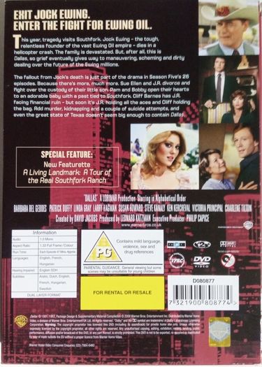 Dallas (1981-1982) Season 05 [TV DVD Boxset]