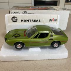 Alfa Romeo Montreal Year 1975 Scale 1/25 Polistil rare