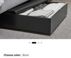 Ikea Vardo under the bed storage on wheels