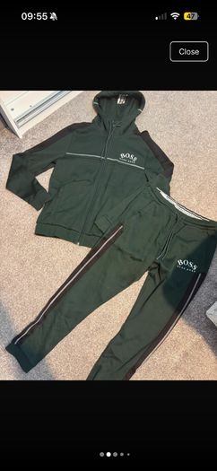 mens hugo boss tracksuit