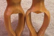 Nice wooden tealight candle holders