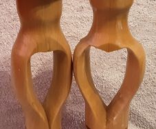 Nice wooden tealight candle holders