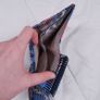 Kipling Blue Pink Floral Print Compact City Backpack Matching Wallet Set Image 4