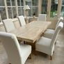 Travertine marble table Image 2
