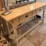 Stunning solid cream sideboard Image 2