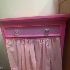 Unique Girls bedside locker/ Dolls Wardrobe