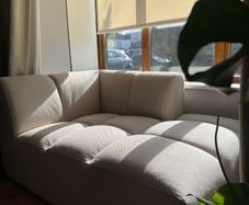 Beige Chaise Lounge - Sofa Section