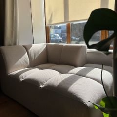 Beige Chaise Lounge - Sofa Section