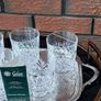 BNIB Galway Crystal Whiskey Glasses x 5 with original stickers Image 4