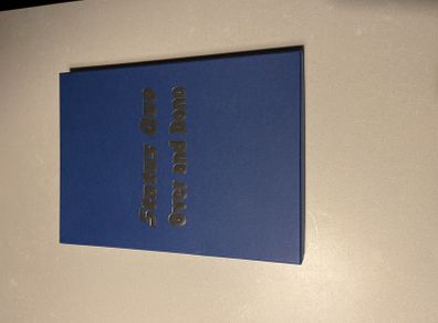 Status Quo. Over and Done. Rare Hard back version.