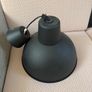Ikea ceiling lamp black new never used include bulb Image 2