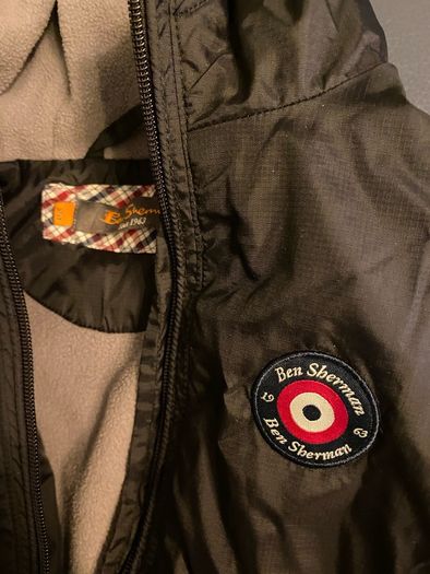 Boys Jacket raincoat with fleece Ben Sherman 5-6 y New