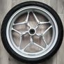 BMW R1200 RT K26 front wheel 3.50x17 with diablo Strada tyre Image 2