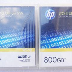 2x HP LTO-3 Ultrium RW Data Cartridge 800GB NOS