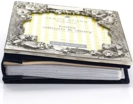 Royal Selangor Pewter Baby Album & Diary