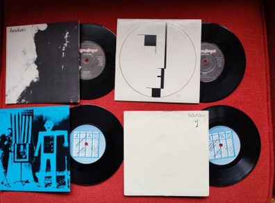 Bauhaus 4 singles Goth 7 inches
