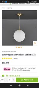 Pendent Lights x2
