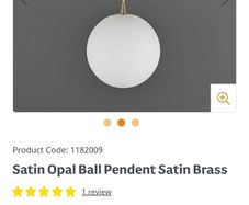 Pendent Lights x2