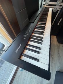 Roland FP30 with wheel case and stand