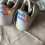 girls white adidas runners Image 2