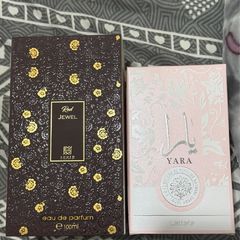 Genuine Arabic perfume lattafa yara and Ahmed Al Morocco Red Jewel new