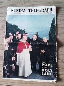Vintage Sunday Telegraph Colour Supplement.