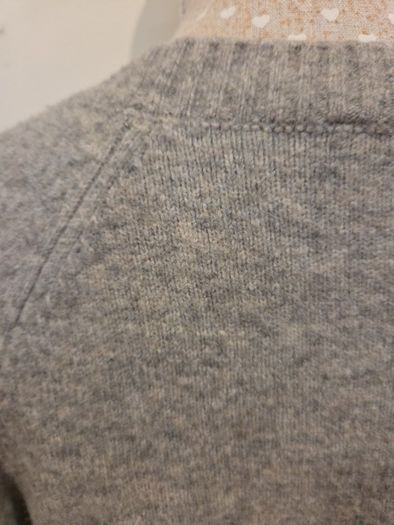 Zara grey wool mix cardigan uk10