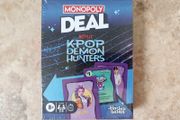 Monopoly DEAL K-Pop Demon Hunters Card Board Game Netflix 2-5 players 8+ Hasbro