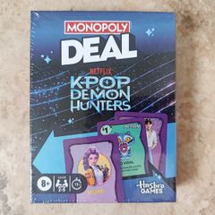 Monopoly DEAL K-Pop Demon Hunters Card Board Game Netflix 2-5 players 8+ Hasbro