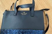 Navy Designer Inspired Bag