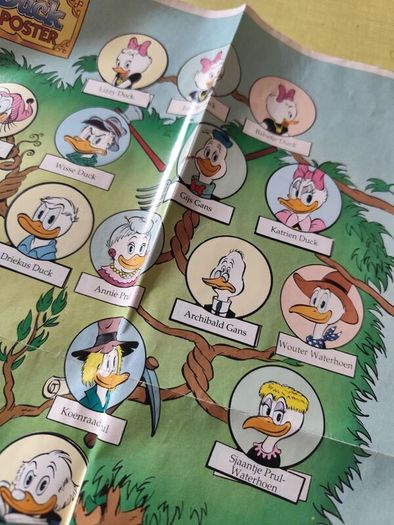 Donald Duck 1990s Poster