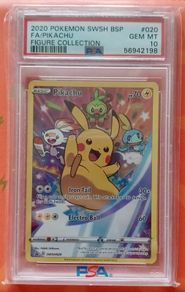 PSA 10 Pikachu Figure Collection Promo SWSH020