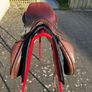 Berney's Grand Prix Olympic Saddle - 17in, Havana Brown, MW Image 3