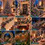 Christmas Tree Cluster Fairy Lights 480 LED 6m Image 9