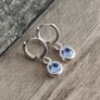 Silver Plated Swarovski Crystal Earrings Image 2