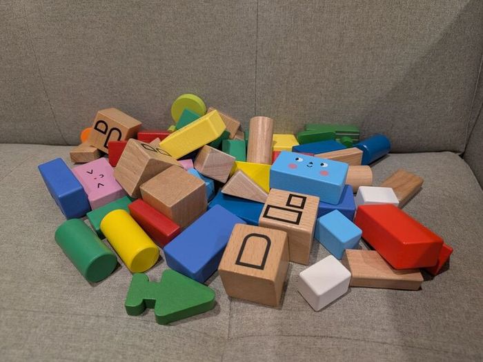 Wooden blocks