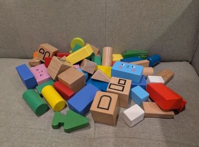 Wooden blocks
