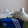 Adidas ZX 4000 Torsion Off White Hot Lime UK-8/EUR-42 EE4762 Off White/Raw White/Chalk White-2019 Image 4