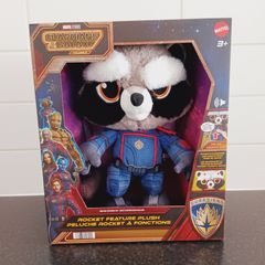 Guardians of the Galaxy Rocket Talking Plush  (NEW)