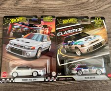 2 X Mazda 323 Gtr Hot Wheels Premium