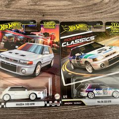 2 X Mazda 323 Gtr Hot Wheels Premium