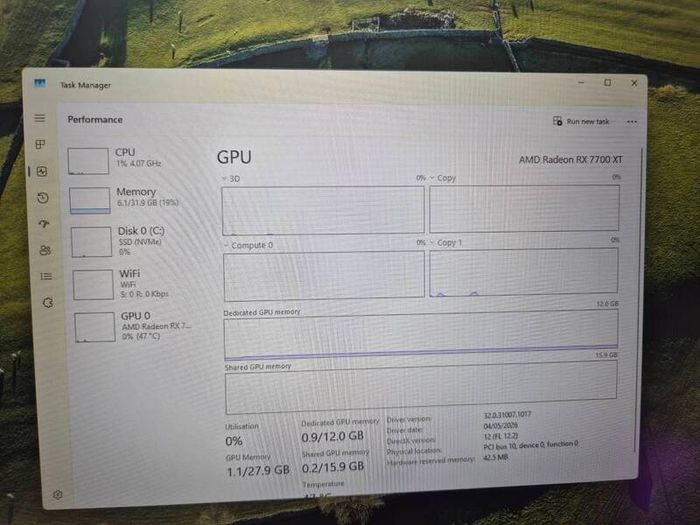 Gaming PC Ryzen 7 5800X, RX 7700 XT, 32gb Ram, 1TB M.2 Ssd, 750w Psu, Wifi/bt