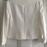 NEW LOOK Ladies White Blazer: Size 10 - AS NEW - Also available in Blush Image 3