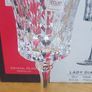 6 Wine glasses Crystal lady Diamond Image 3