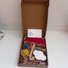 Wooden Umbrella Stacking & Balancing toy